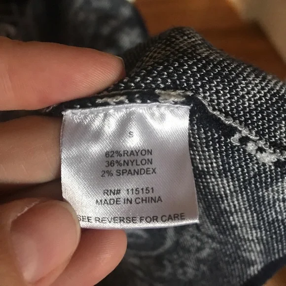 Midnight blue Romeo & Juliet Coture Brocade Sweater Dress - Picture 7 of 7